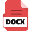 File Docx Color Red