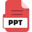 File Ppt Color Red