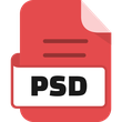 File Psd Color Red