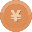 Bronze Coin Yen icon