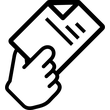 Document Give icon