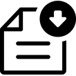 Download Note icon