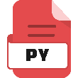 File Py Color Red