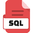 File Sql Color Red