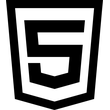 Html5 Line icon
