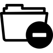 Remove Folder icon