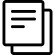 Text Documents Line icon