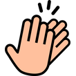 Clapping icon