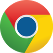 Blue Web Google Extension Chrome App Icon
