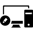 Edit Computer Desktop icon