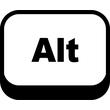 Alt Button icon
