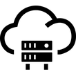 Cloud Hosting Server icon