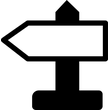 Direction Left icon