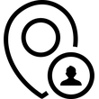 User Map Location icon