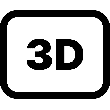 3D Label icon