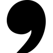 Comma icon