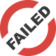 Failed icon
