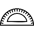 Protractor icon