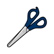 Scissors Icon Clip Art icon