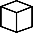 Cube Line icon