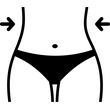Women Weight Decrease icon