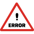 Error icon