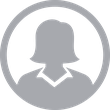 Default Profile Picture Grey Female icon