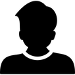 Silhouette Male User icon