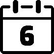 Date 6 icon