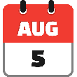 August 5 icon