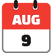 August 9 icon