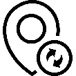 Sync Map Location icon