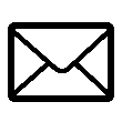 White Computer Envelope Drawing Icons PNG Download Free