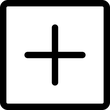 Plus Square Line icon
