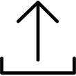 Upload Outbox Line icon