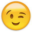 Emoticon Smiley Wink Smile Whatsapp Emoji