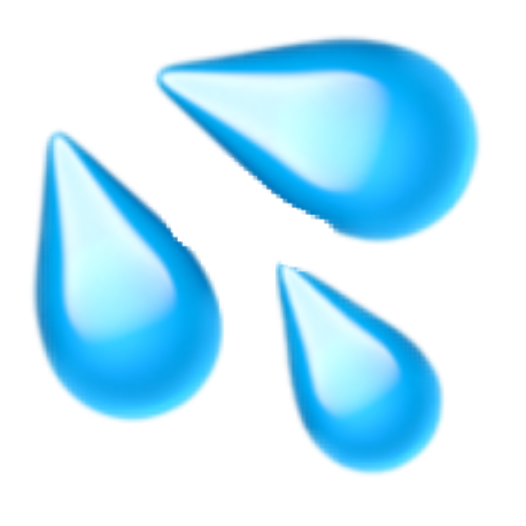 Water Emoji Background