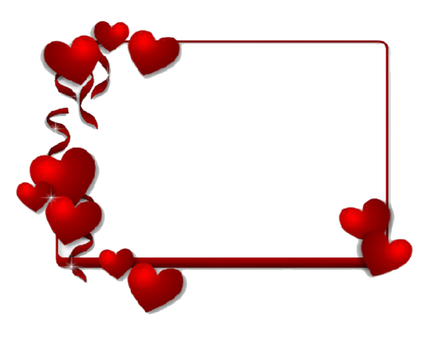 Valentine Love Frame Background 16583179 PNG