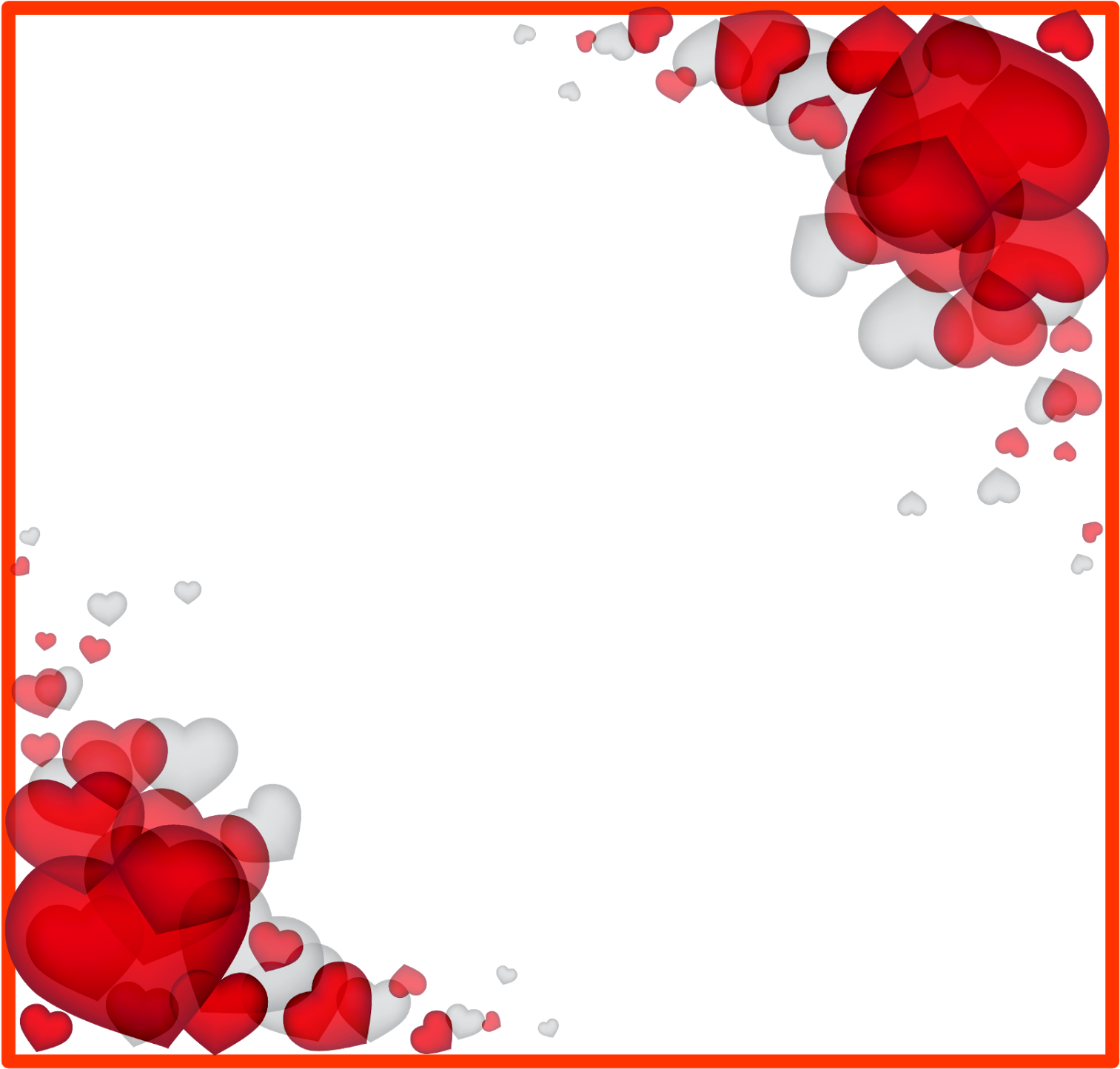 valentine border png