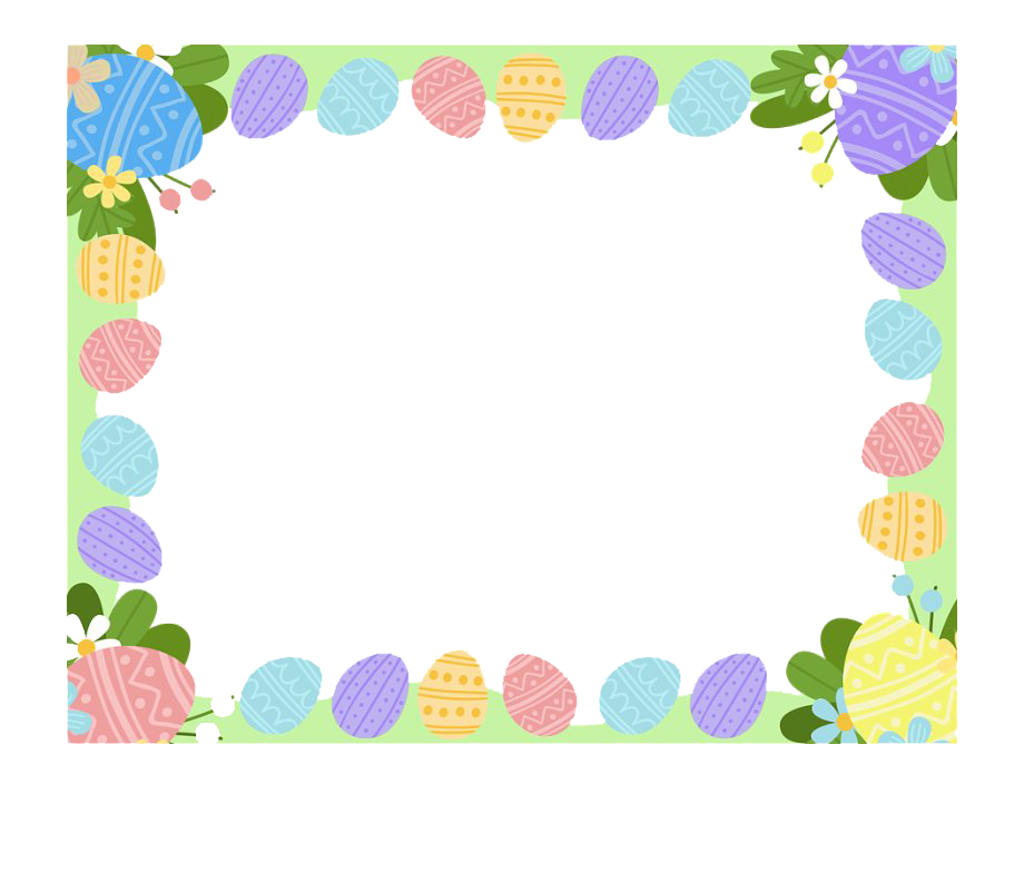 easter border