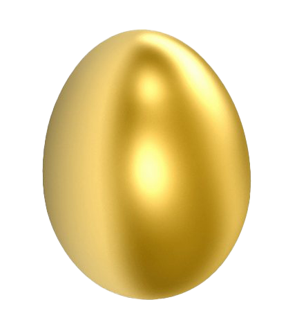 Golden Egg PNG Images With Transparent Background