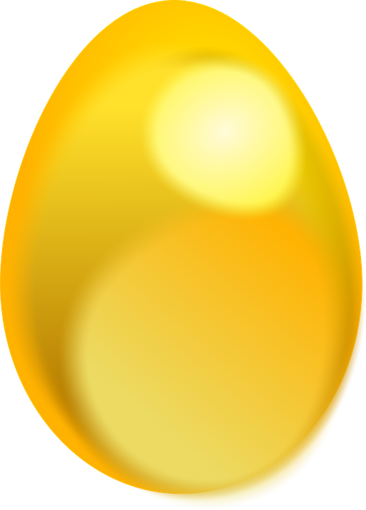 Golden Easter Egg PNG Transparent Images Free Download, Vector Files