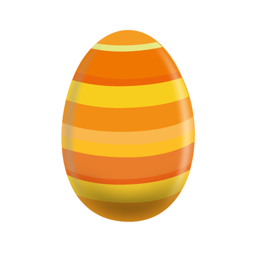 orange easter egg