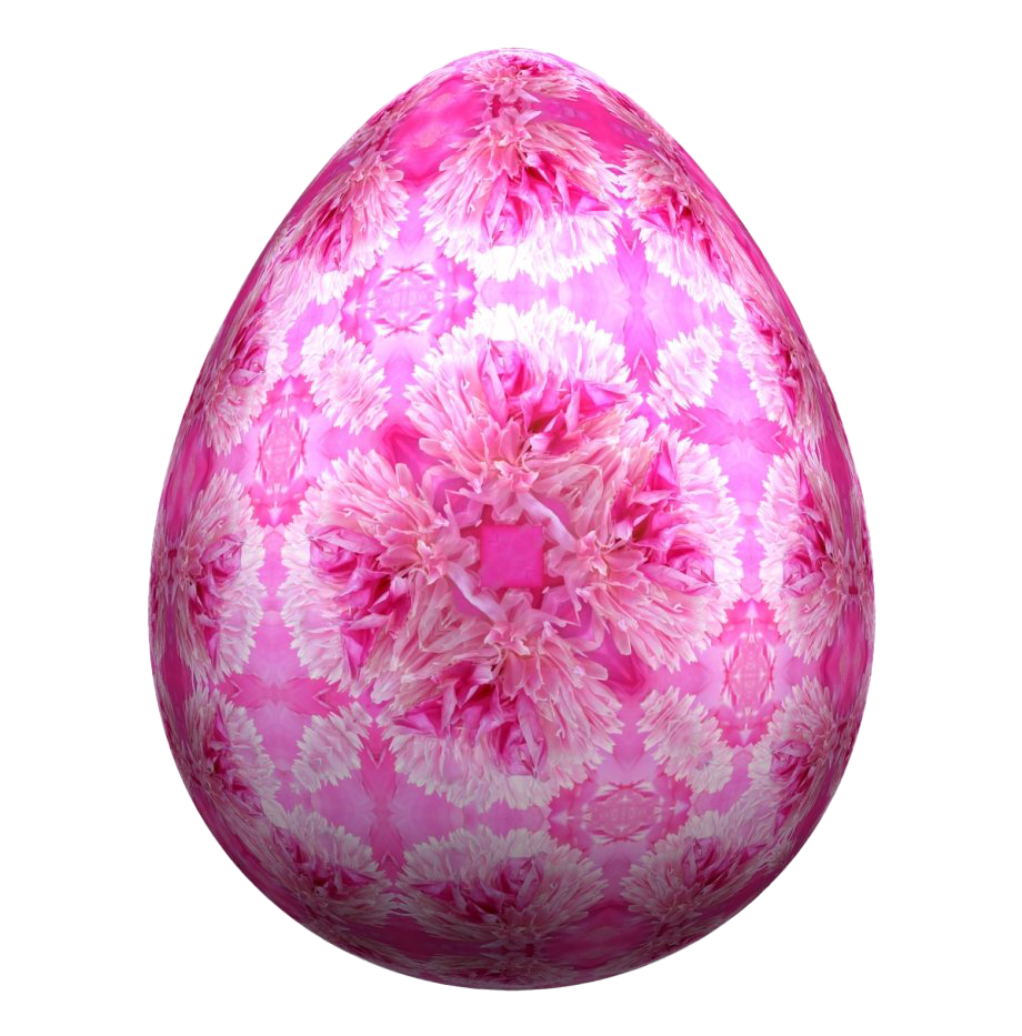 pink easter egg