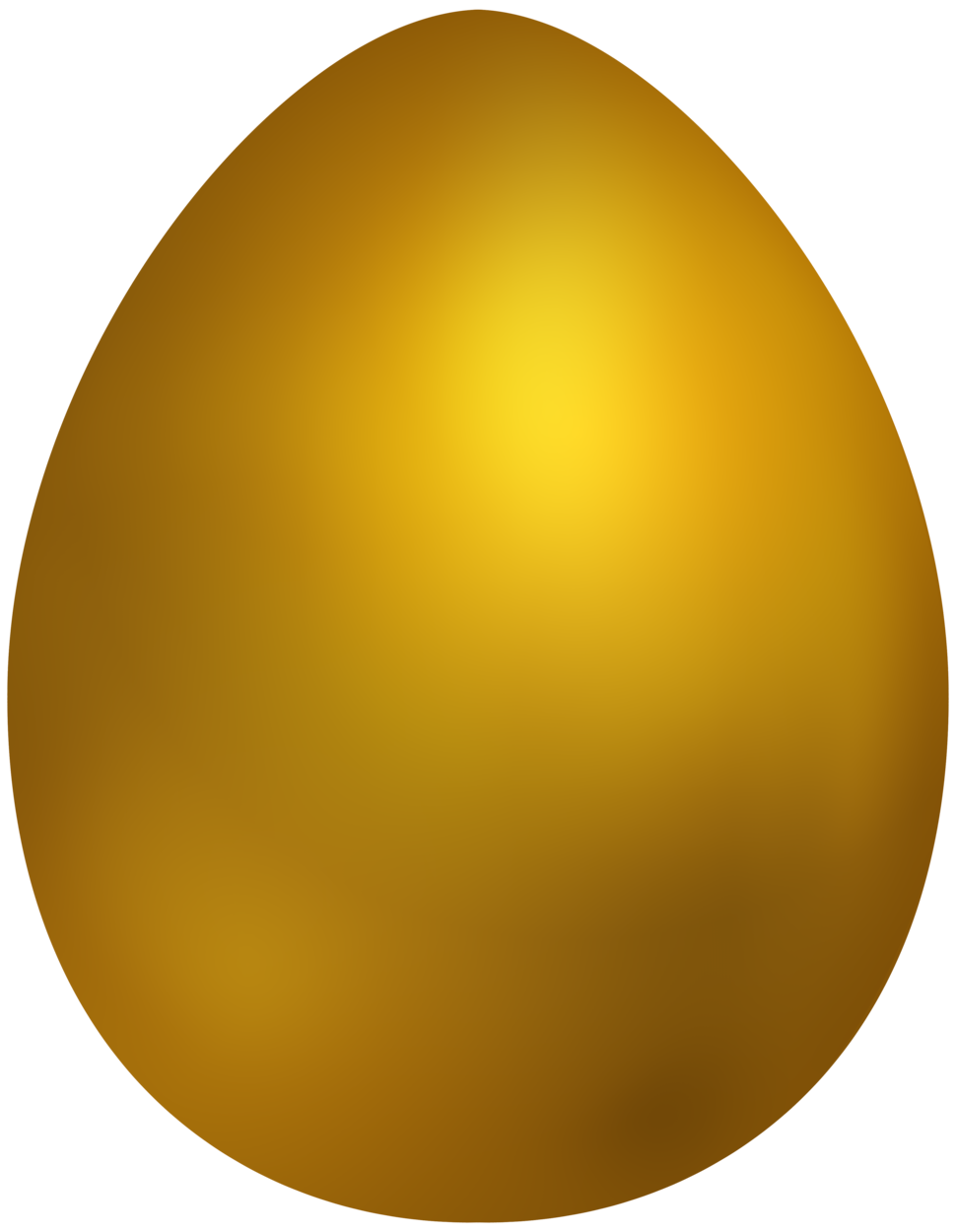 Golden Egg transparent background PNG cliparts free download