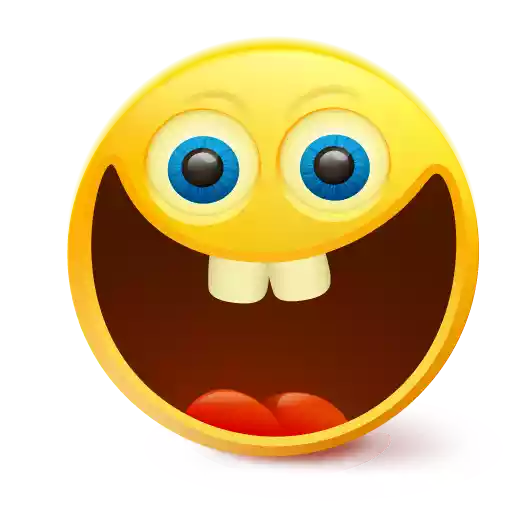 funny lips and big smile clip art