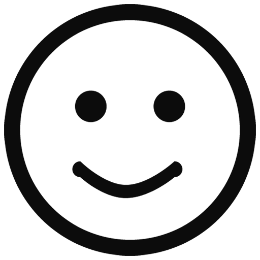 Emoji Black And White png download - 1600*1600 - Free Transparent