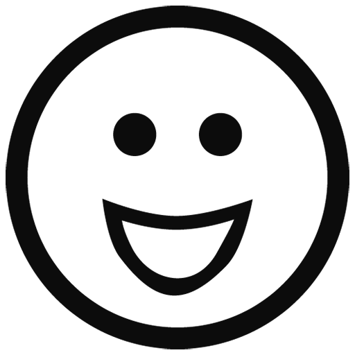 Emoji Black And White png download - 512*512 - Free Transparent