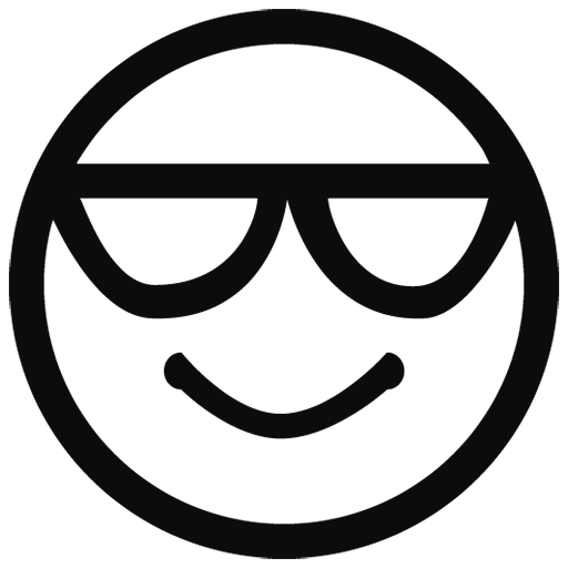 Emoji Black And White png download - 1600*1600 - Free Transparent
