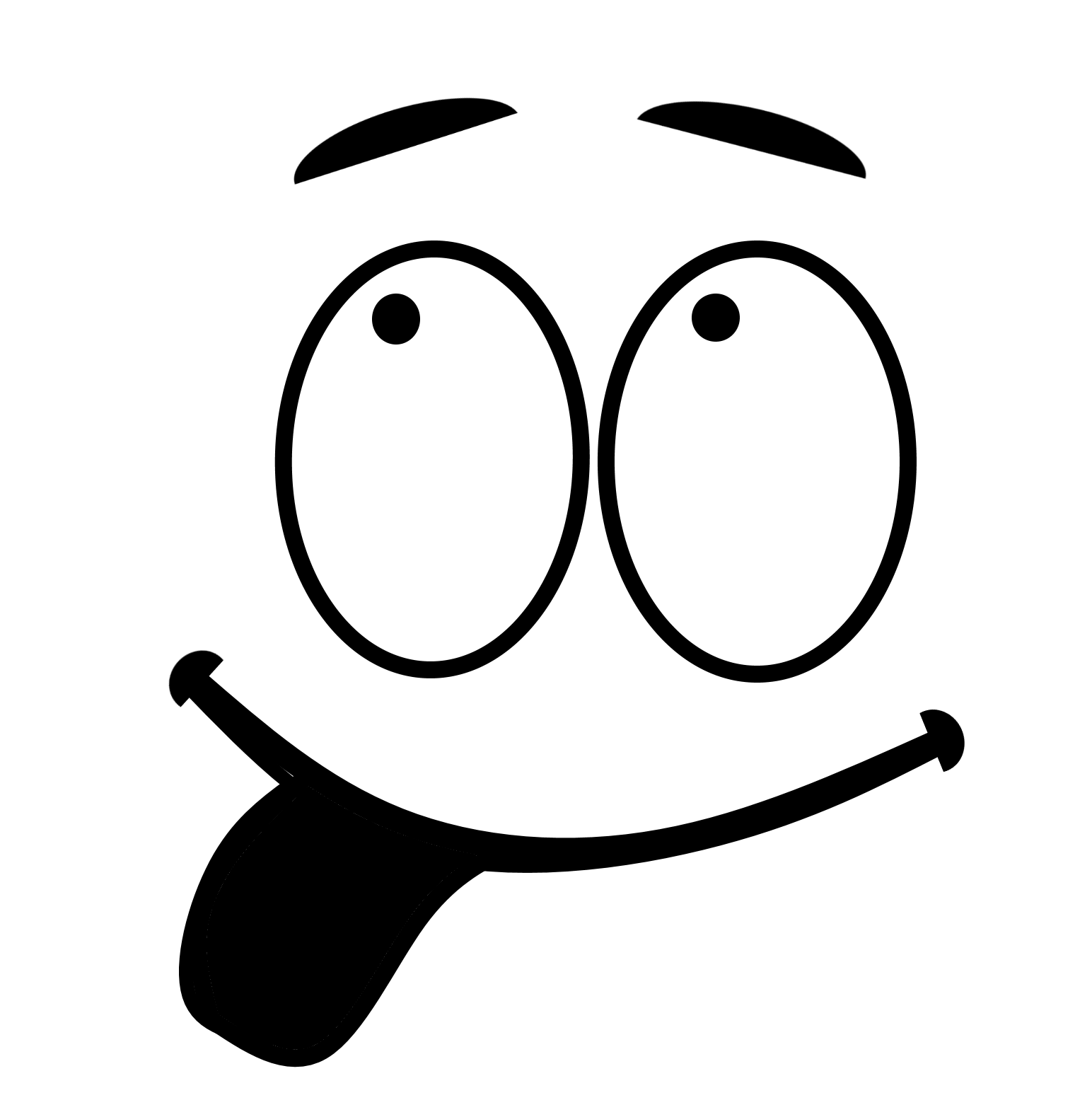 Transparent Scared Face Png - Smile And Eyes Png, Png Download